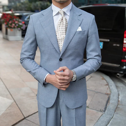 Costume bleu royal homme