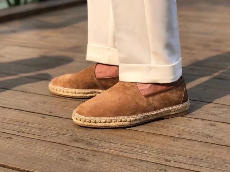 Espadrille suede