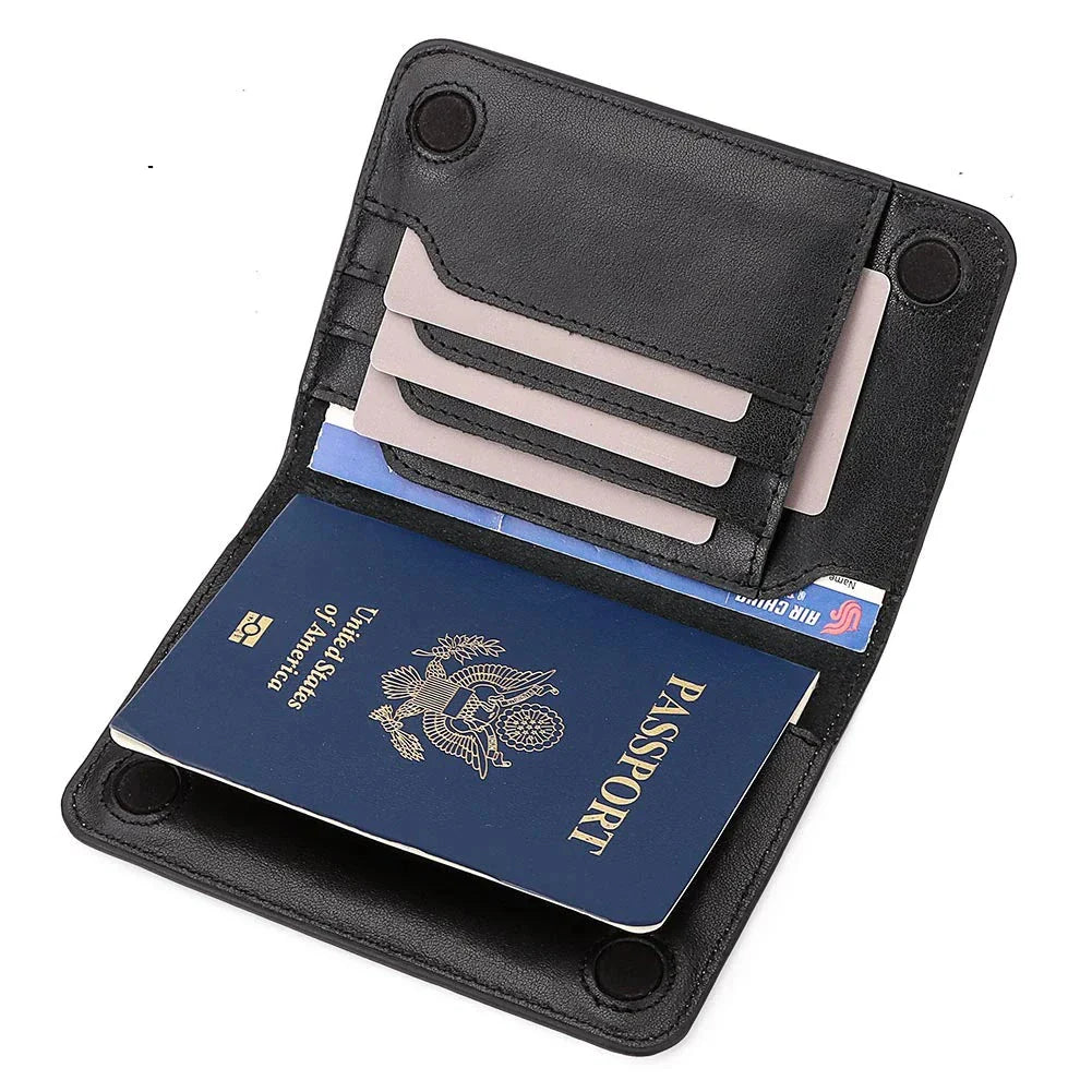 Portefeuille extra plat homme
