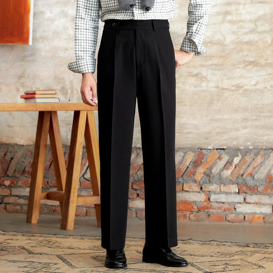 Pantalon costume homme oversize