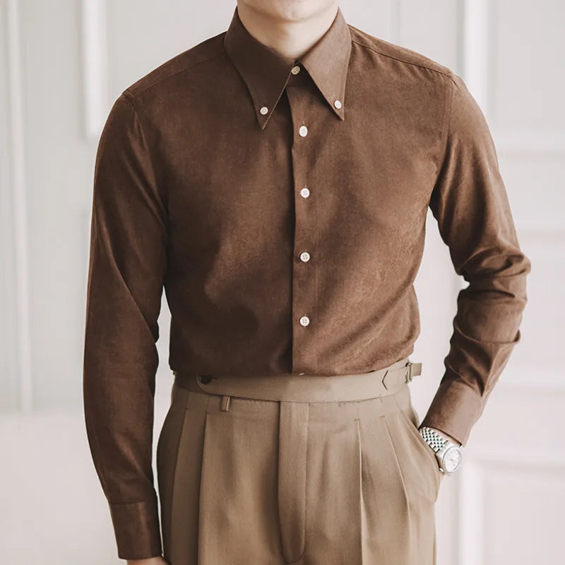 Chemise Unie Homme Affaire