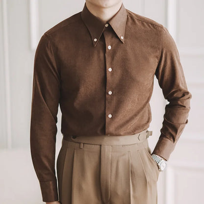 Chemise Unie Homme Affaire