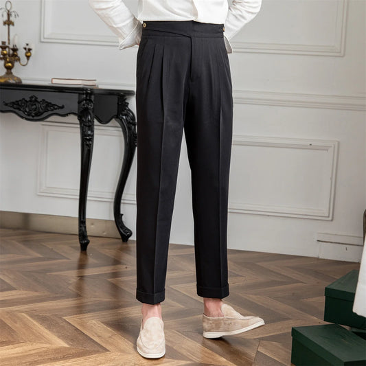 Pantalon slim costume homme