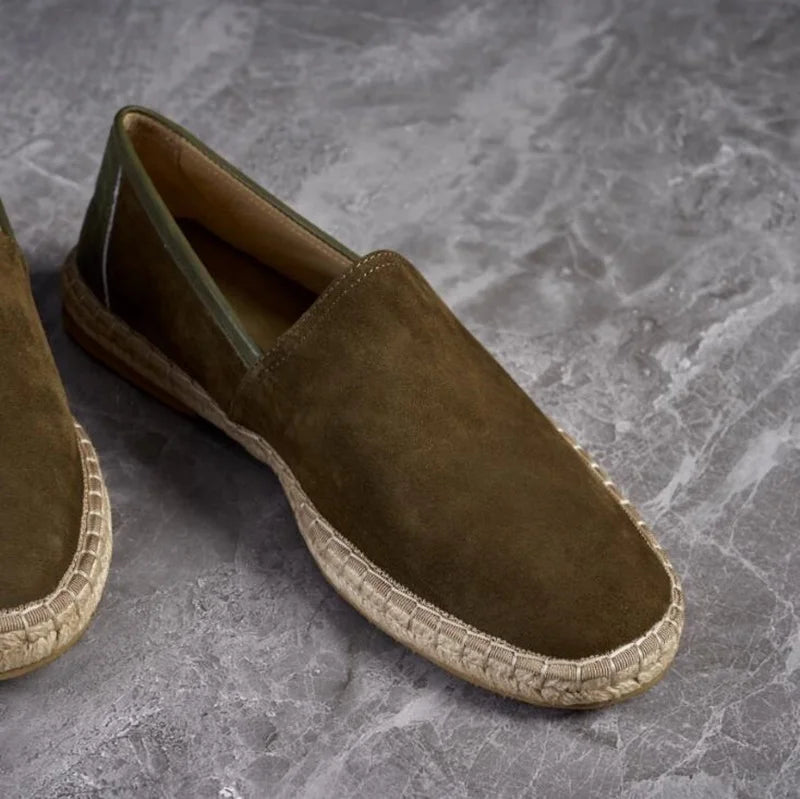 Espadrille suede