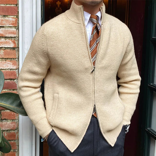 Cardigan homme laine irlandais