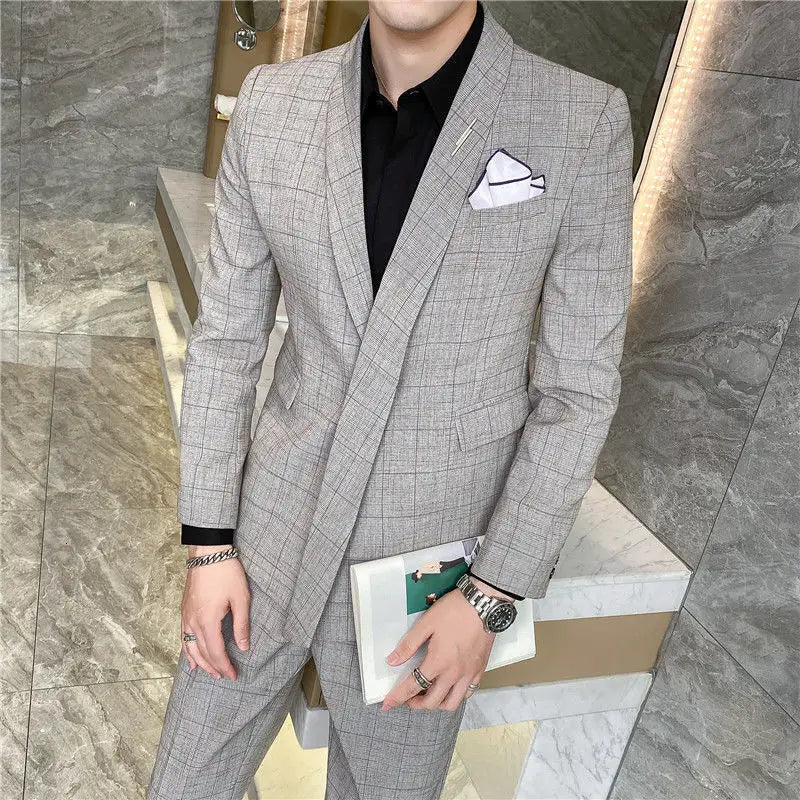 Blazer prince de galles homme