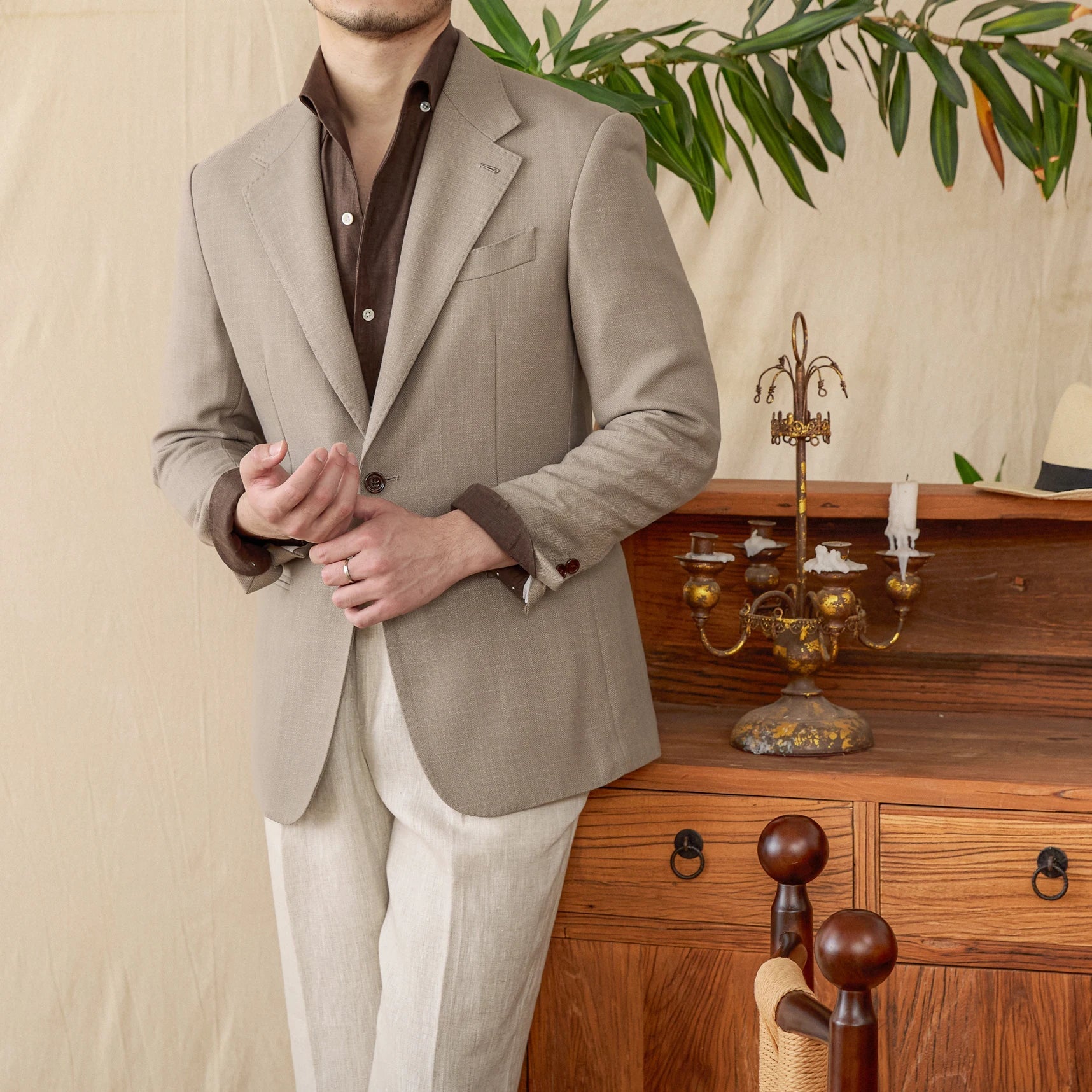 Blazer luxe homme