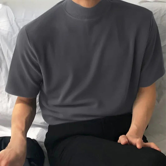 T Shirt Col Montant