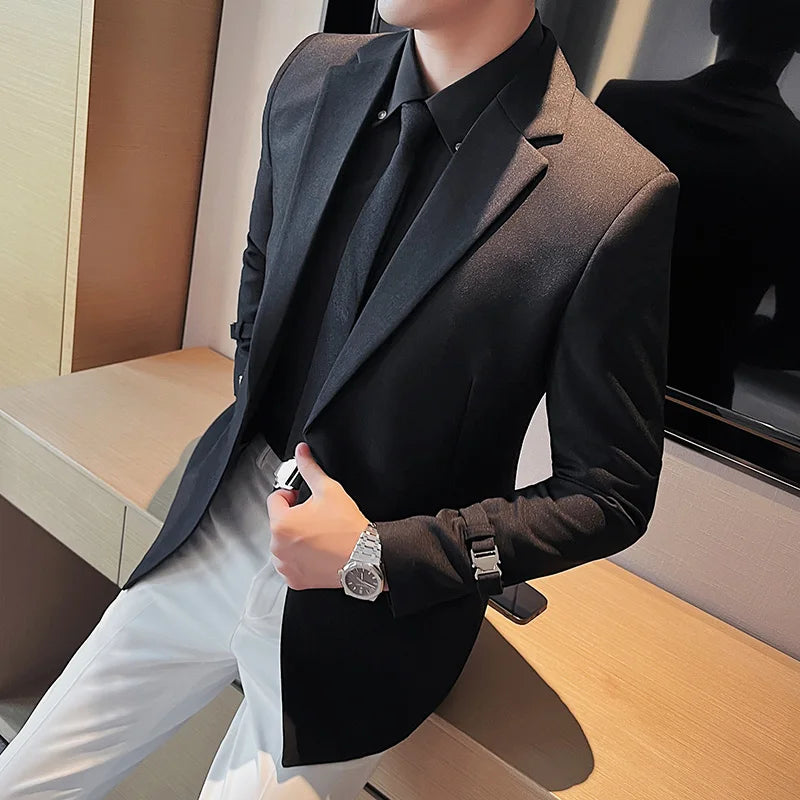 Veste Costume Croisé